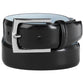 Cinto Calvin Klein Masculino Semi Shine Feather Edge Couro Preto Tamanho 44