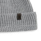 Gorro canelado de lã merino masculino Allsaints cinza tamanho regular