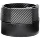 Cinto social reversível de couro masculino Calvin Klein, preto, tamanho 40