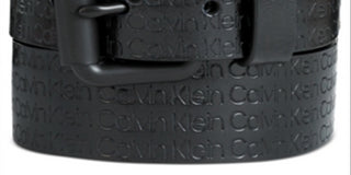 Cinto Calvin Klein Masculino com Logotipo em Relevo Preto Tamanho 38
