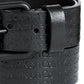 Cinto Calvin Klein Masculino com Logotipo em Relevo Preto Tamanho 40