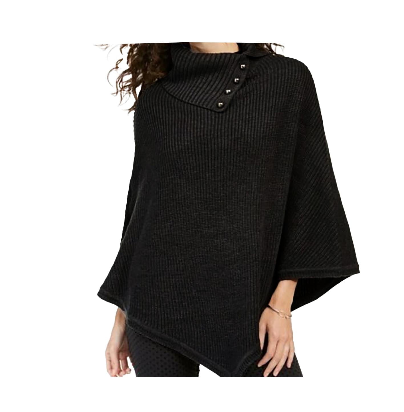 Poncho Shaker Preto Feminino Michael Kors