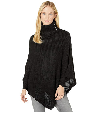 Poncho Shaker Preto Feminino Michael Kors