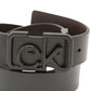 Cinto reversível masculino Calvin Klein preto tamanho 36