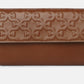 Bolsa transversal fina com relevo Sam Edelman Eden feminina, marrom, tamanho regular