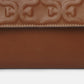 Bolsa transversal fina com relevo Sam Edelman Eden feminina, marrom, tamanho regular