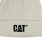 Gorro Caterpillar Masculino com Marca Registrada, Branco, Tamanho Regular