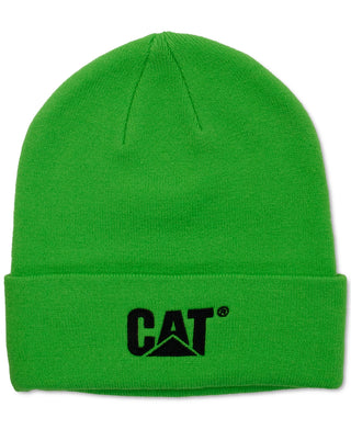 Caterpillar Men's Trademark Cuff Beanie Hat Green Size Regular