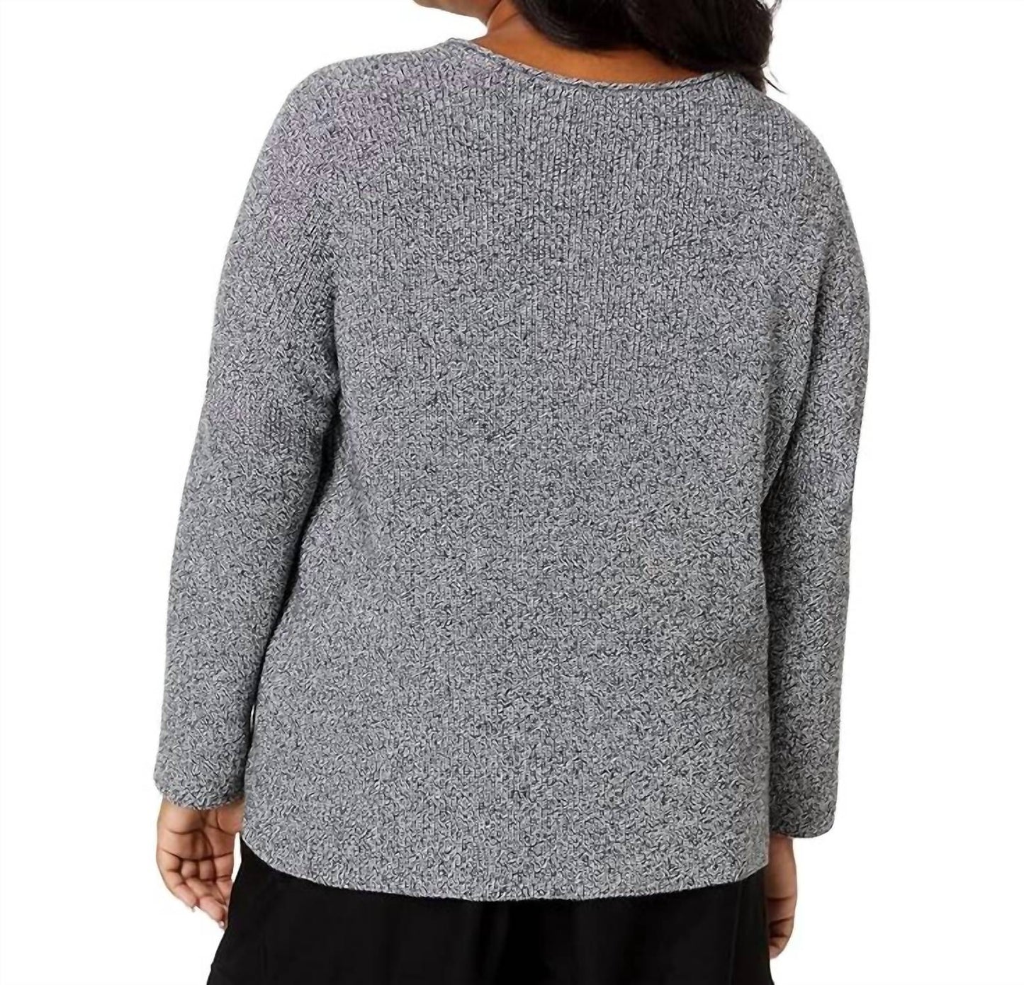 Eileen Fisher - Organic Cotton Crepe Sweater