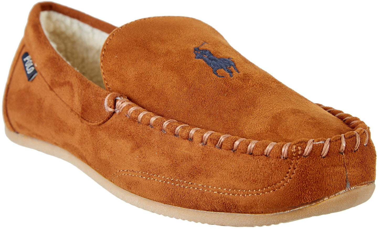 Chinelo Ralph Lauren Declan Mocassim Masculino Marrom Tamanho 11M