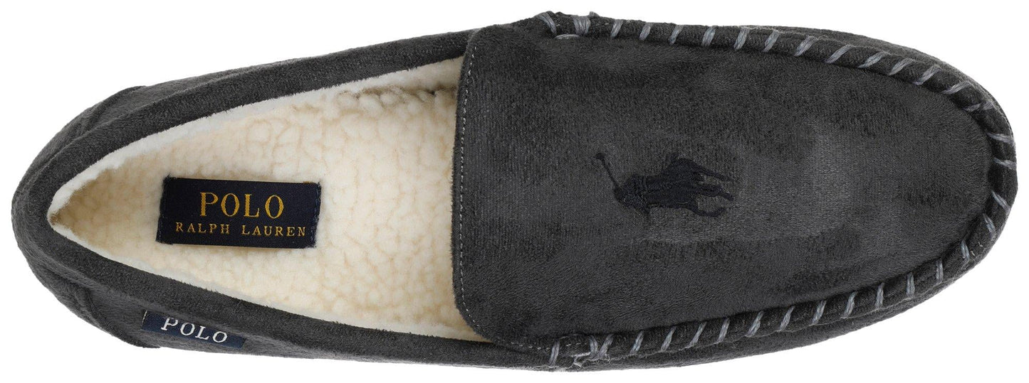 Chinelo Ralph Lauren Declan Mocassim Masculino Cinza Tamanho 12M