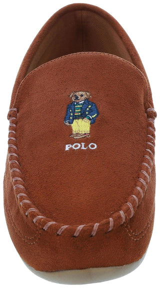 Chinelo Ralph Lauren Declan Bear Mocassim Masculino Marrom Tamanho 9 M