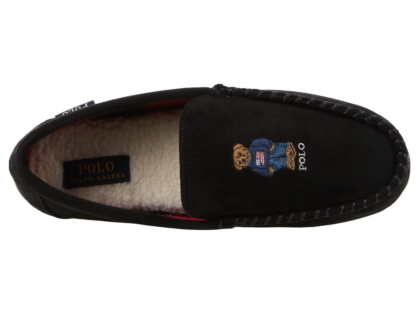 Ralph Lauren Declan Bear Mocassim Masculino Preto
