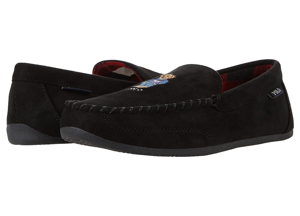 Ralph Lauren Declan Bear Mocassim Masculino Preto