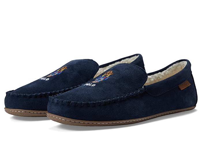Chinelo Mocassim Ralph Lauren Collins Masculino Azul