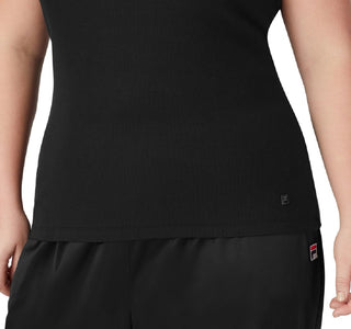 Camiseta regata feminina Fila Higher Power preta tamanho 2X