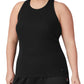 Camiseta regata feminina Fila Higher Power preta tamanho 2X