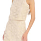 Allison New York - Dawn Beaded Knit Mini Skirt