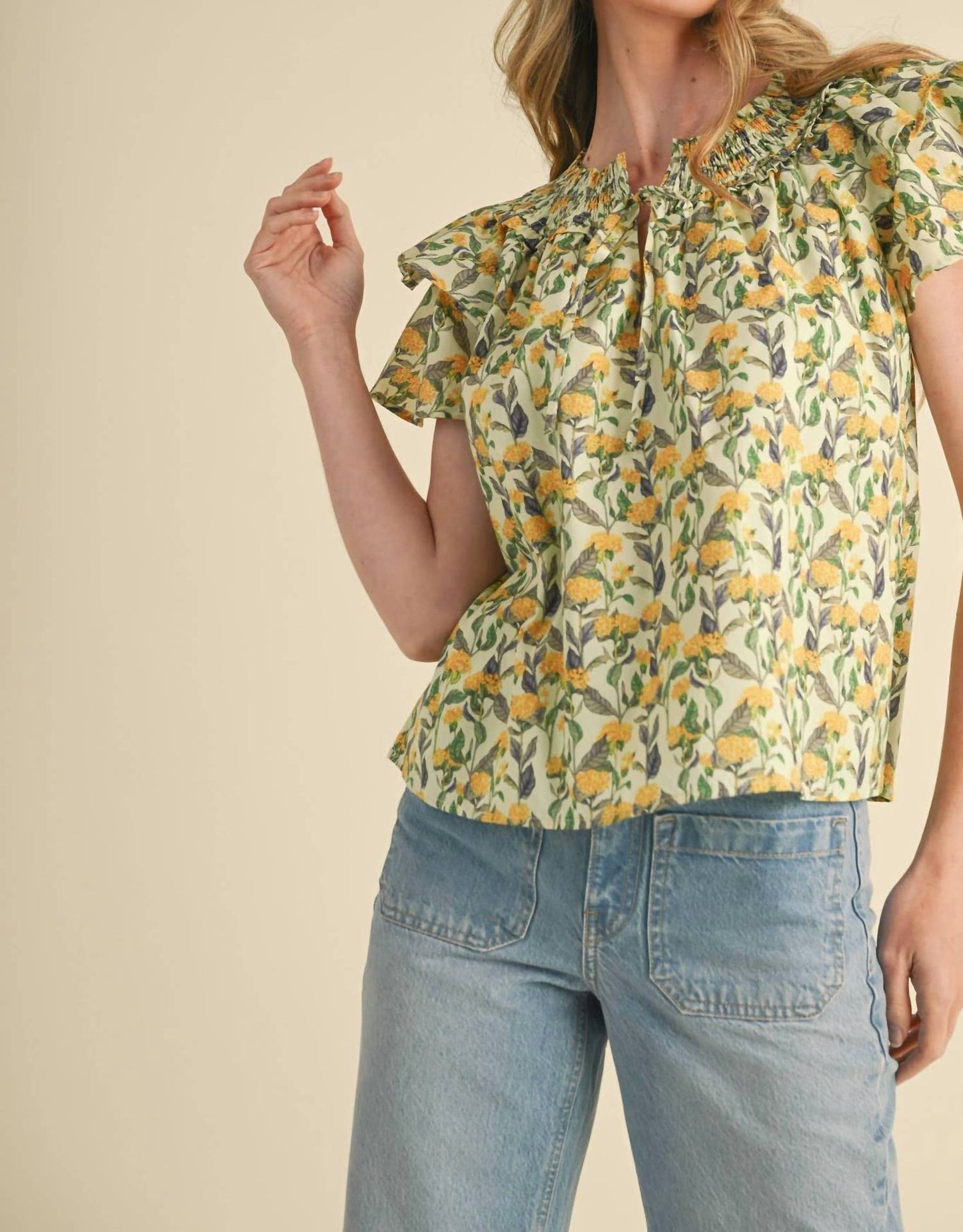 &Merci - Floral Top