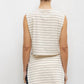 Leset - Women's Margo Stripe Crop Top