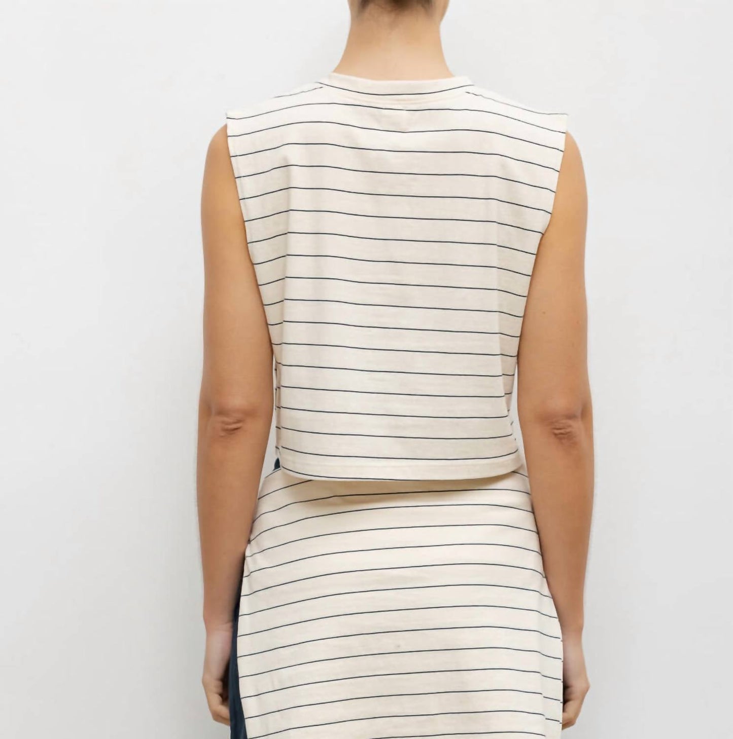 Leset - Women's Margo Stripe Crop Top