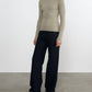 Enza Costa - Linen Long Sleeve Cotton Sweater