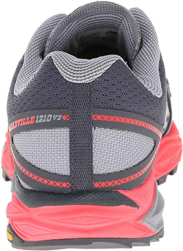 Tênis de corrida New Balance 1210 feminino cinza/rosa