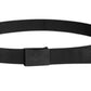 Cinto ajustável de tecido Attack Life By Greg Norman para homens, preto, tamanho 38