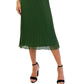 Vestido plissado feminino Sam Edelman Bluson verde tamanho 6