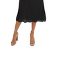 Vestido midi plissado sem mangas Sam Edelman feminino, preto, tamanho 4