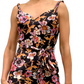 Vestido longo floral feminino Sam Edelman vermelho tamanho 0