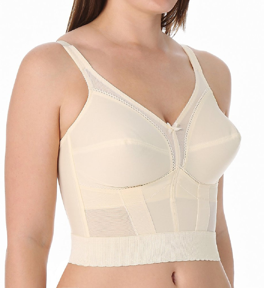 Sutiã longo feminino Carnival, marrom, tamanho 38DDD