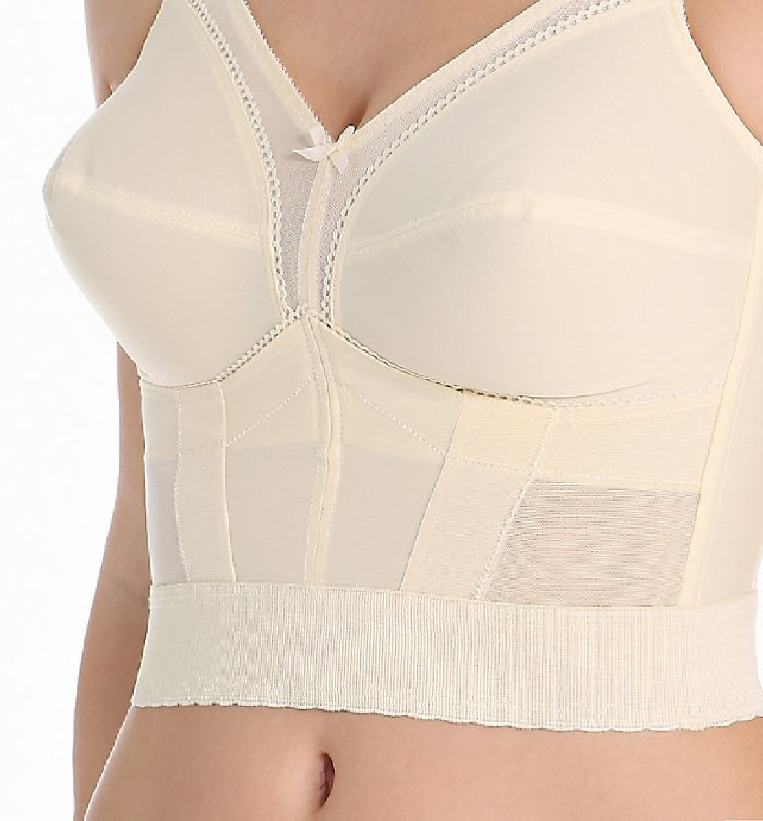 Sutiã longo feminino Carnival, marrom, tamanho 38DDD