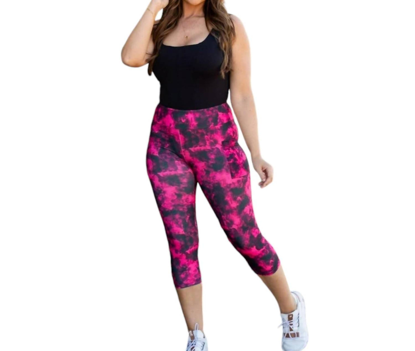Julia Rose - Capri Leggings With Pockets