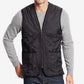 Colete Barbour Masculino Relaxed Fit com Zíper e Forro Azul Tamanho XX-G