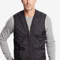 Colete Barbour Masculino Relaxed Fit com Zíper e Forro Azul Tamanho XX-G