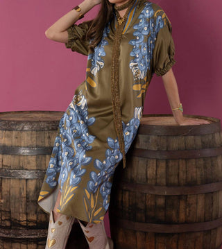 Emily Mccarthy - Poppy Caftan Midi Dress