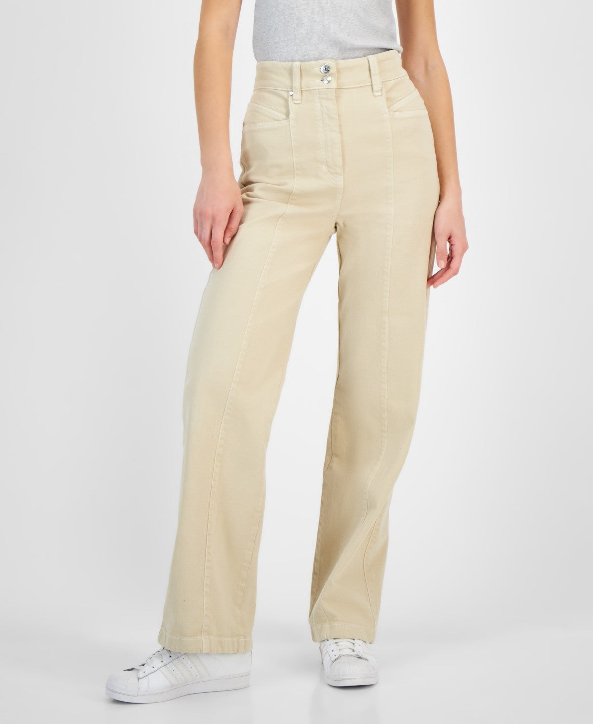 BOSS Hugo Boss Tolala Beige Trousers