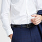 Camisa social masculina Hugo Boss Slim Fit de algodão, branca, tamanho 15x32x33