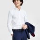 Camisa social masculina Hugo Boss Slim Fit de algodão, branca, tamanho 15x32x33