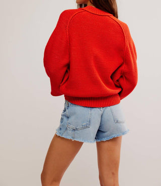 Free People - Pulôver Riley Manga Longa