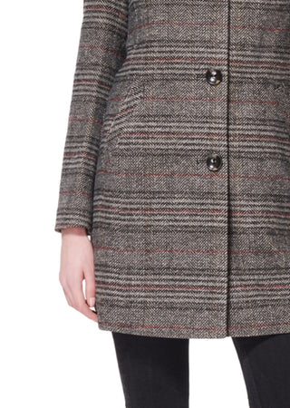 Casaco Maralyn &amp; Me Junior de abotoamento simples, preto, tamanho pequeno