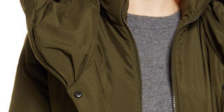 Casaco acolchoado feminino Ralph Lauren, verde, tamanho grande