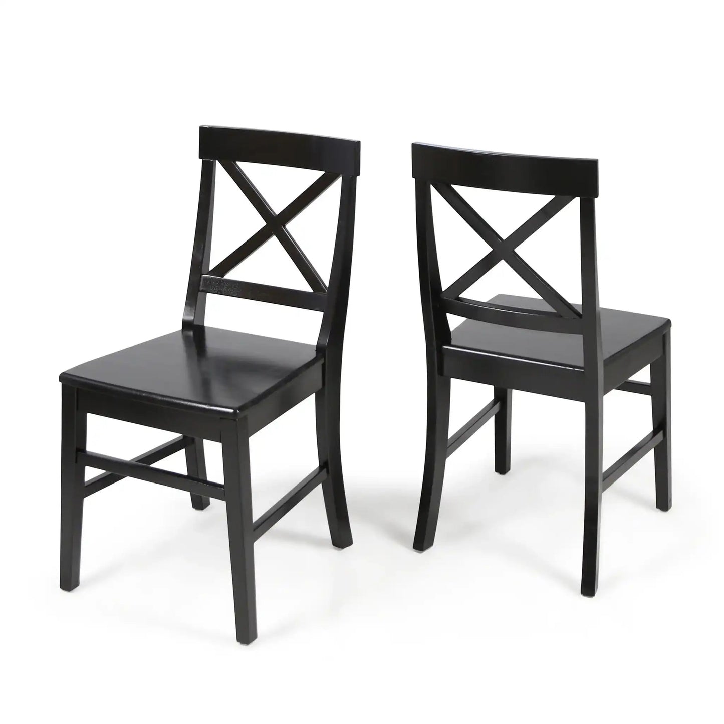 Plethora Dining Chair With X-Shaped Back (Set of 2)