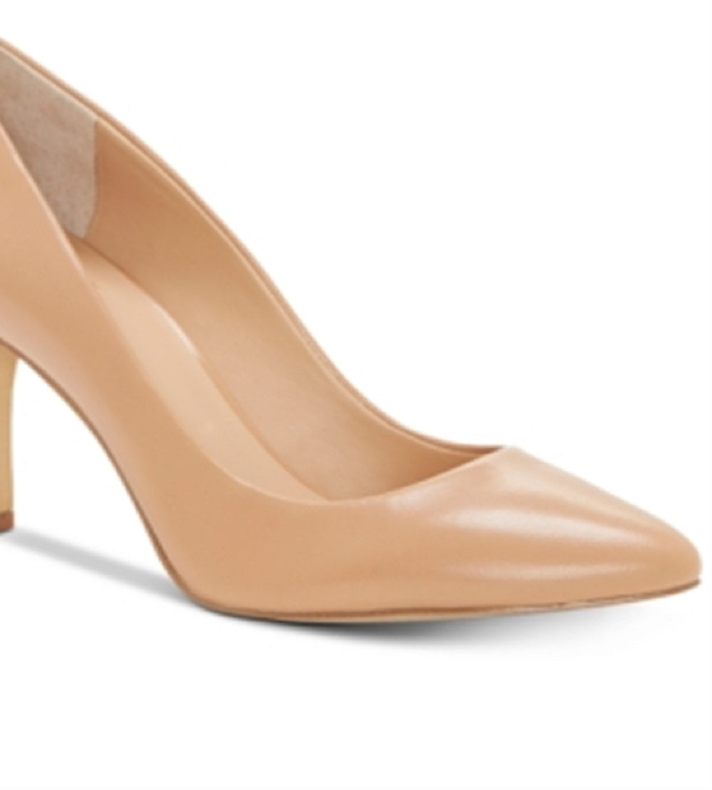 INC International Concepts Zitah Sapatos de bico fino femininos, marrom, tamanho 5,5 M