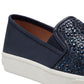 Tênis femininos Sammee Slip On da INC International Concepts, azul, tamanho 11 M