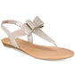 Material Girl Sandálias Femininas Shayleen com Biqueira Aberta e Slide Casual Cinza Tamanho 6 M