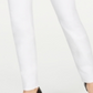 Calça jeans skinny feminina INC International Concepts, branca, tamanho 2, pequena
