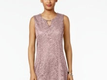 Vestido feminino de renda A-Line da coleção JM, tamanho pequeno, tamanho extragrande