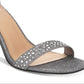 Material Girl Sandálias Femininas Beverly Glitter Texturizadas Cinza Tamanho 8,5 M